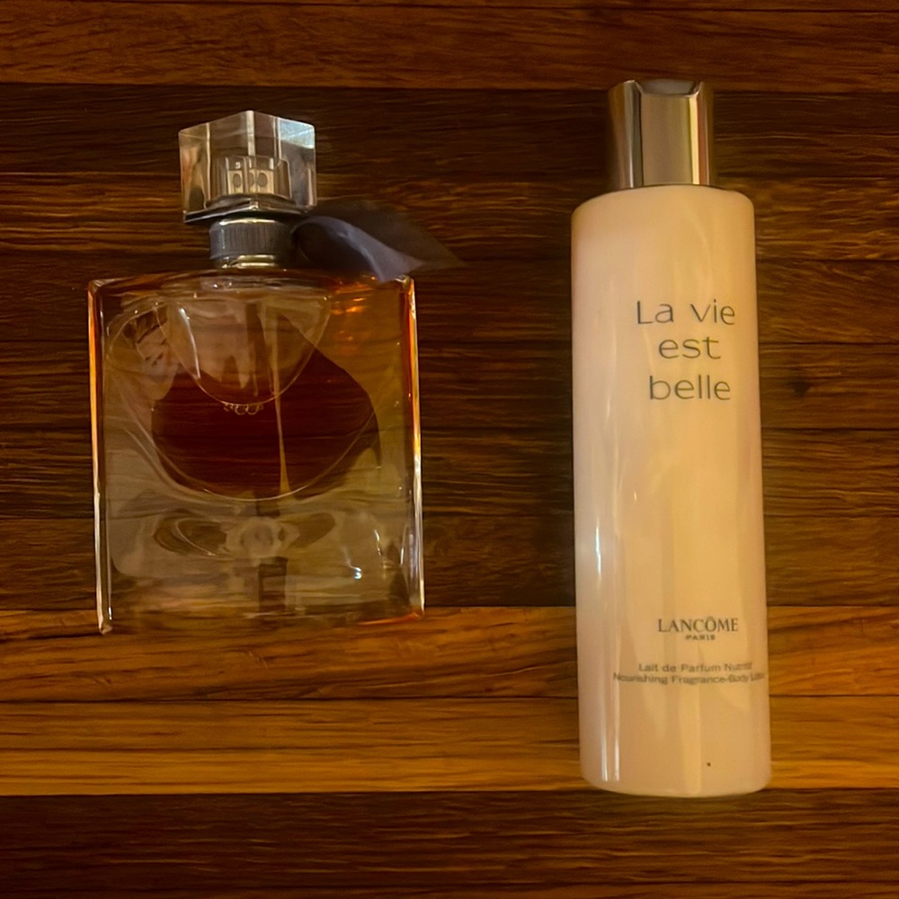 La vie est belle by Lancôme (parfum & lotion)